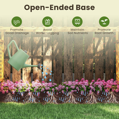 45 Inch Wooden Raised Garden Bed with Lattice Trellis for Outdoor, Natural Raised Garden Beds at Gallery Canada