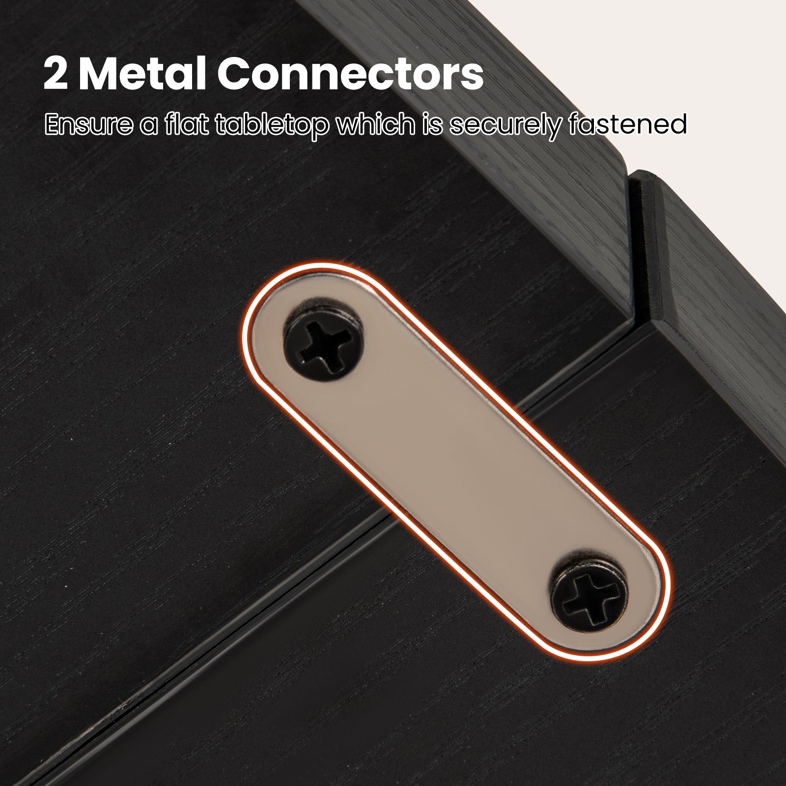 47 Inch Dining Table for 4-6 People Round Kitchen Table with Cross Base, Black Dining Tables at Gallery Canada