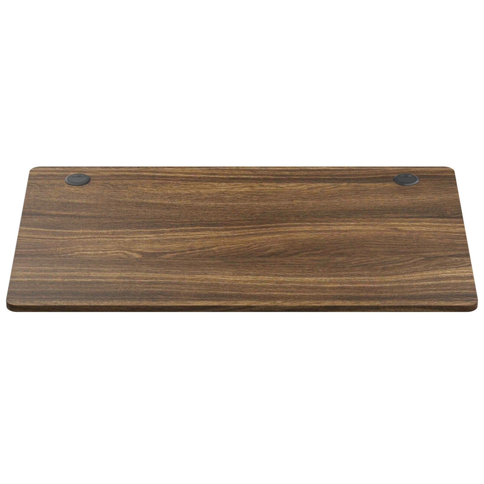 47 Inch x 30 Inch Universal Tabletop for Standard and Standing Desk Frame-M, Walnut Office Desks at Gallery Canada