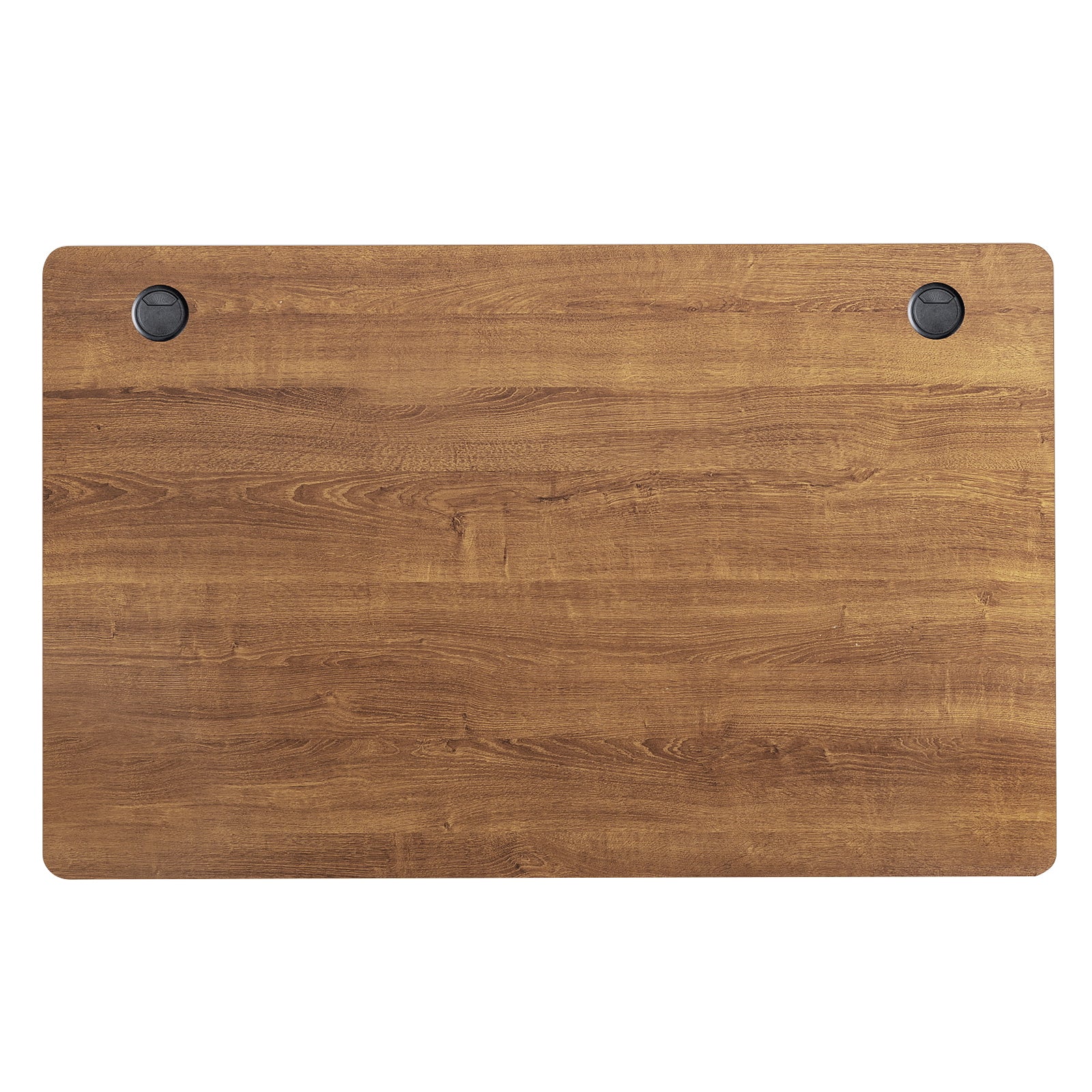 47 Inch x 30 Inch Universal Tabletop, Walnut, Standard And Standing Desk Office Desks at Gallery Canada