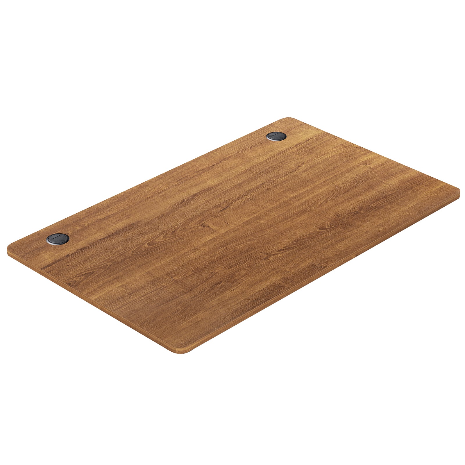 47 Inch x 30 Inch Universal Tabletop, Walnut, Standard And Standing Desk Office Desks at Gallery Canada