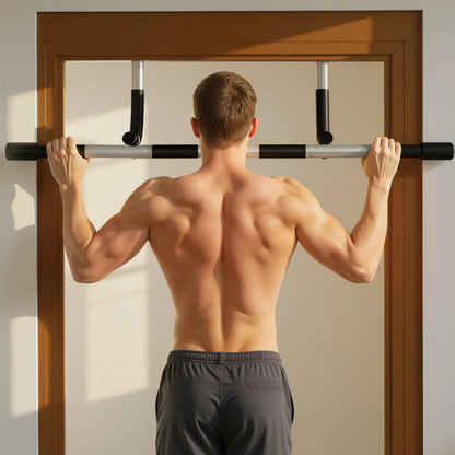 Doorway Pull-Up Bar, Home Fitness Horizontal Chin-Up Bar, Grey Strength Training Equipment at Gallery Canada