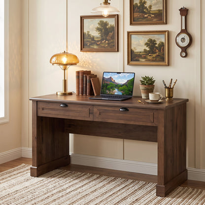48" Farmhouse Desk, Brown