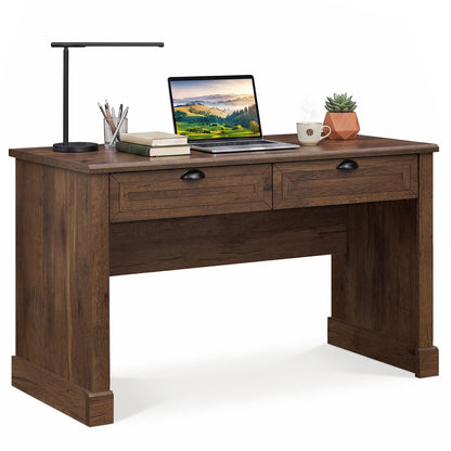 48" Farmhouse Desk, Brown