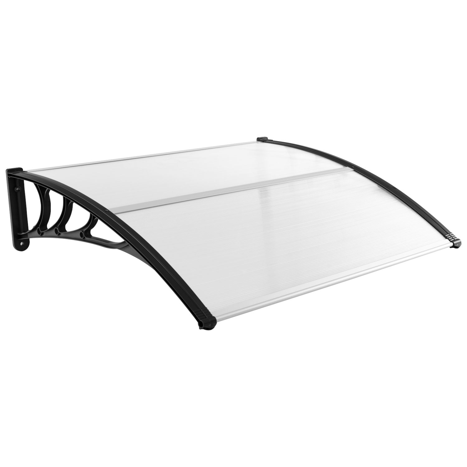 48 x 40 Inch Outdoor Front Door Window Awning Canopy, Black Outdoor Shades at Gallery Canada