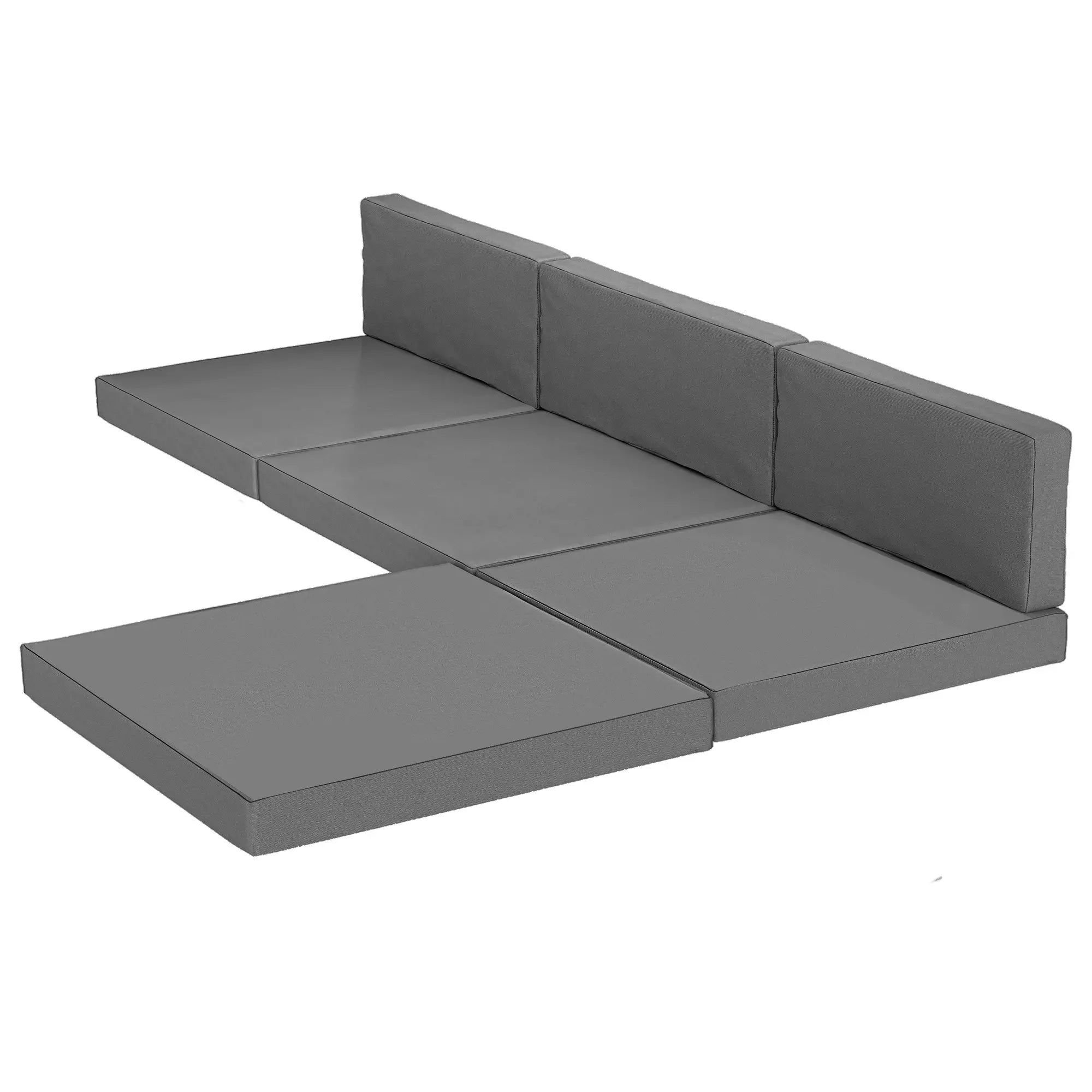 Water-Repellent Outdoor Loveseat Cushion, 23.6