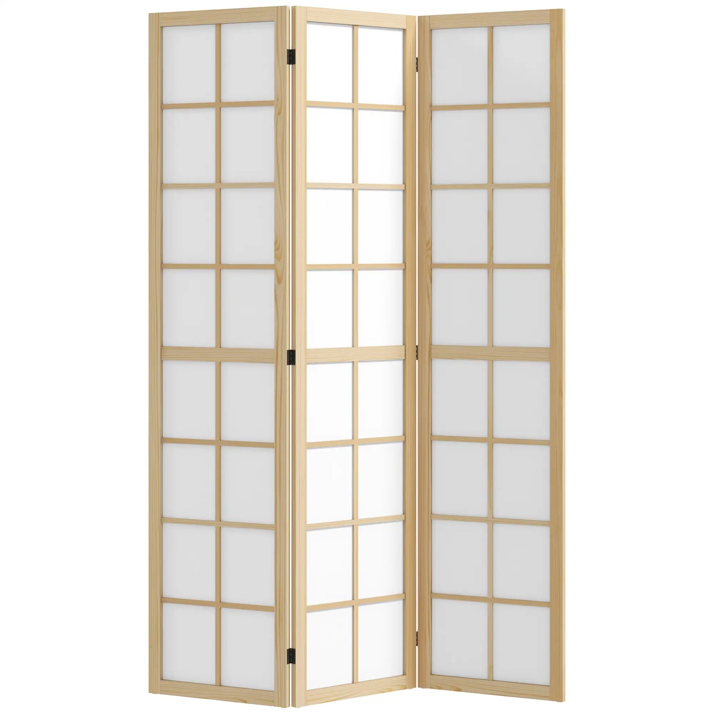 3 Panel Room Divider, 5.6 ft Folding Partition, Home Office, Bedroom Room Dividers at Gallery Canada