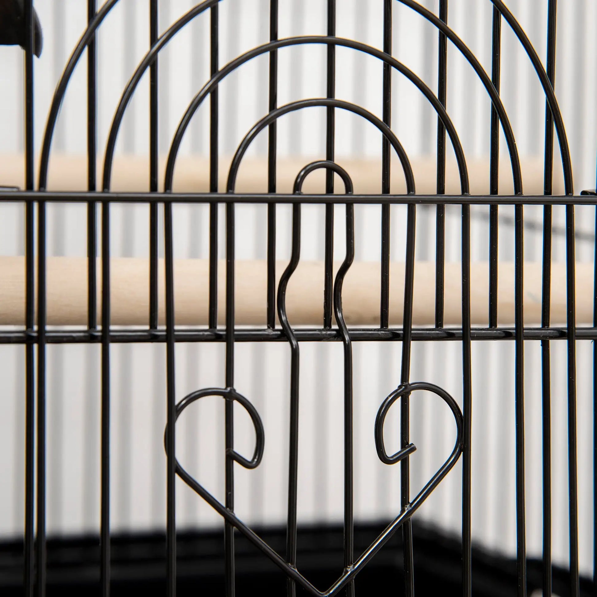 48" Bird Cage with Perch, Swing, Food Container, Slide-out Tray Bird Cages at Gallery Canada
