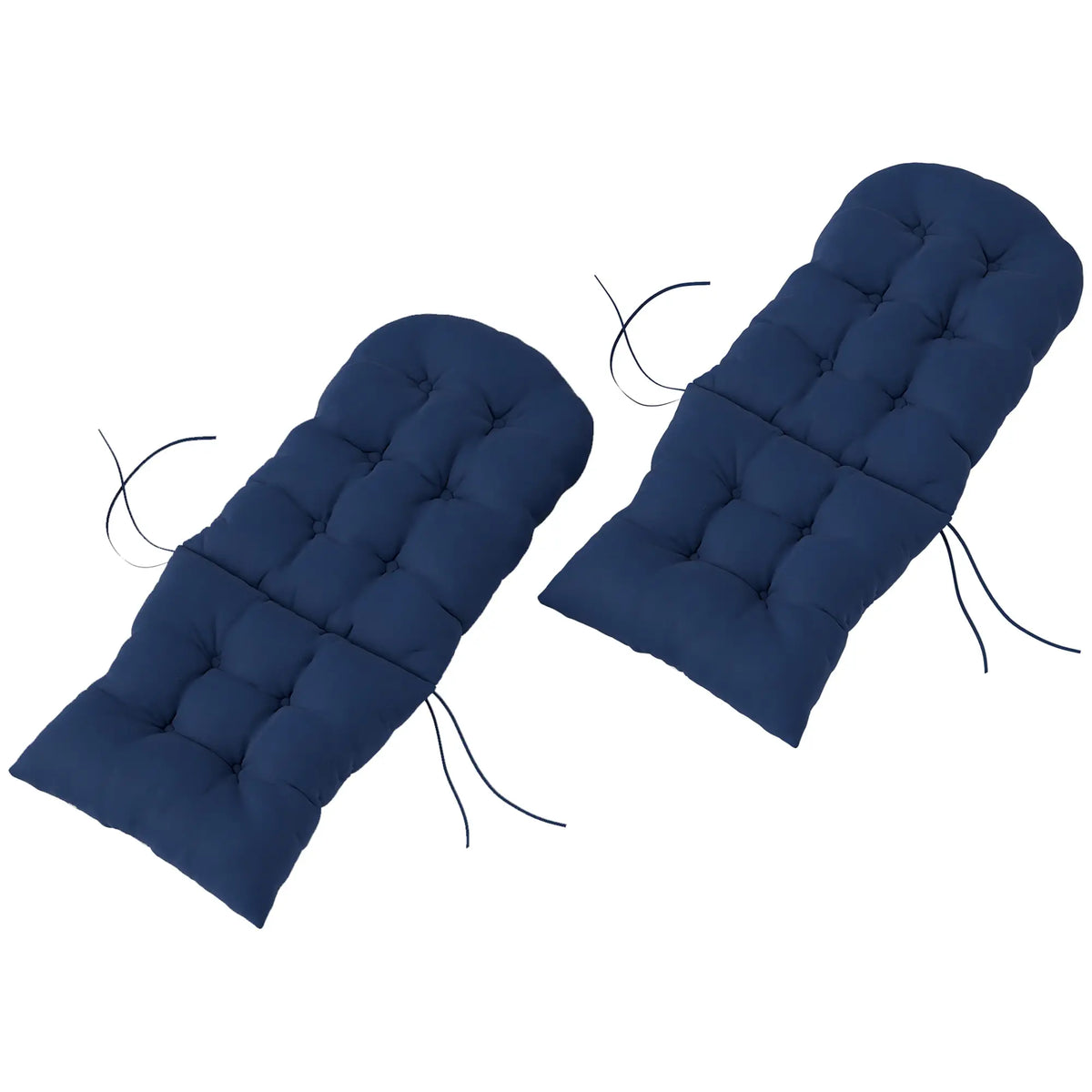 Adirondack Chair Cushions Set Of 2, Navy Blue Patio Chair Cushions Navy Blue at Gallery Canada