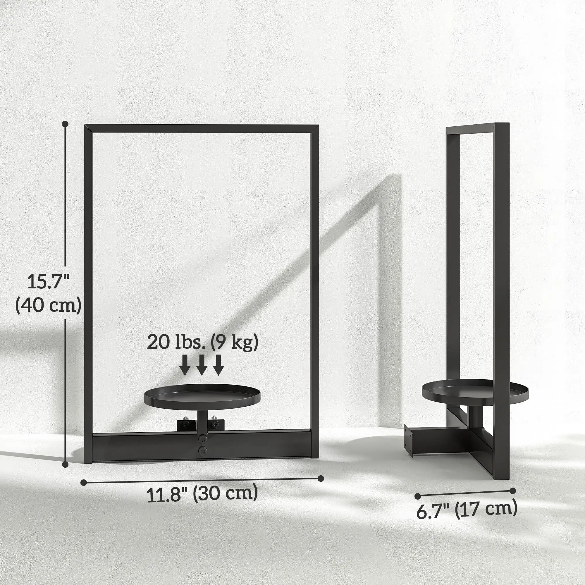 3 Pack Wall Planters, Metal Plant Stand Shelves, Picture Frame Decor Plant Stands at Gallery Canada