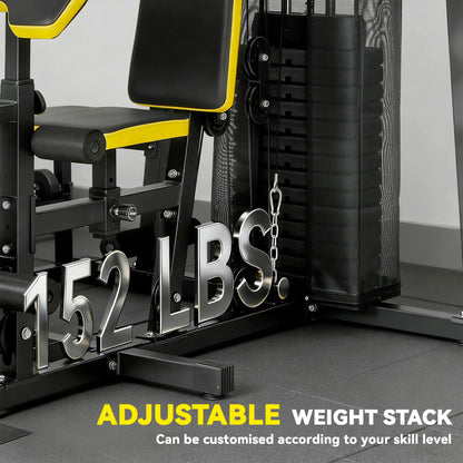 Smith Machine, Multi Home Gym with Weight Stack and Pulley System Power Towers at Gallery Canada