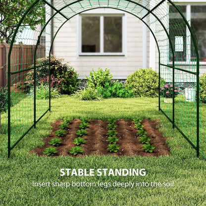 Garden Arch Trellis For Climbing Plants, 7.1FT Tall, Outdoor Plant Stands at Gallery Canada