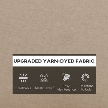 4-Piece Seat Cushion Pillows, Patio Chair Cushions Set, Beige Patio Chair Cushions at Gallery Canada