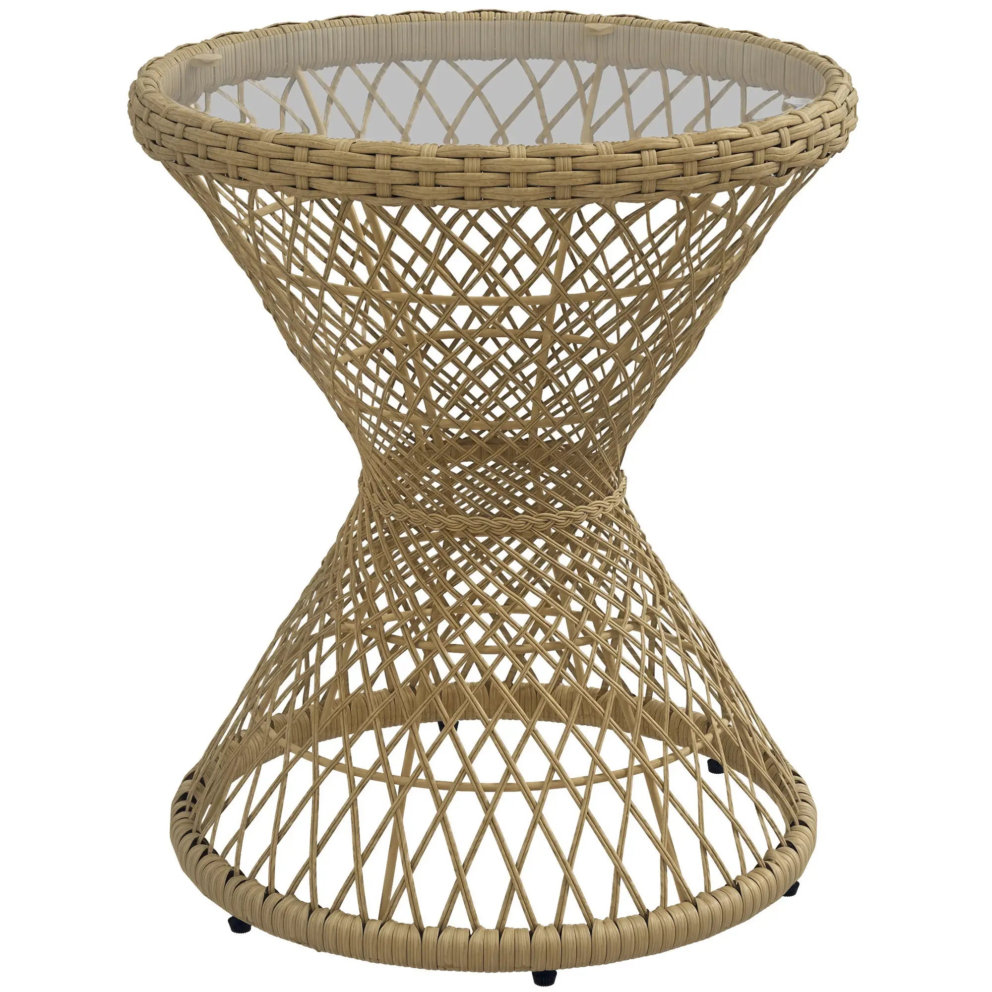 Wicker Outdoor Coffee Table, 18