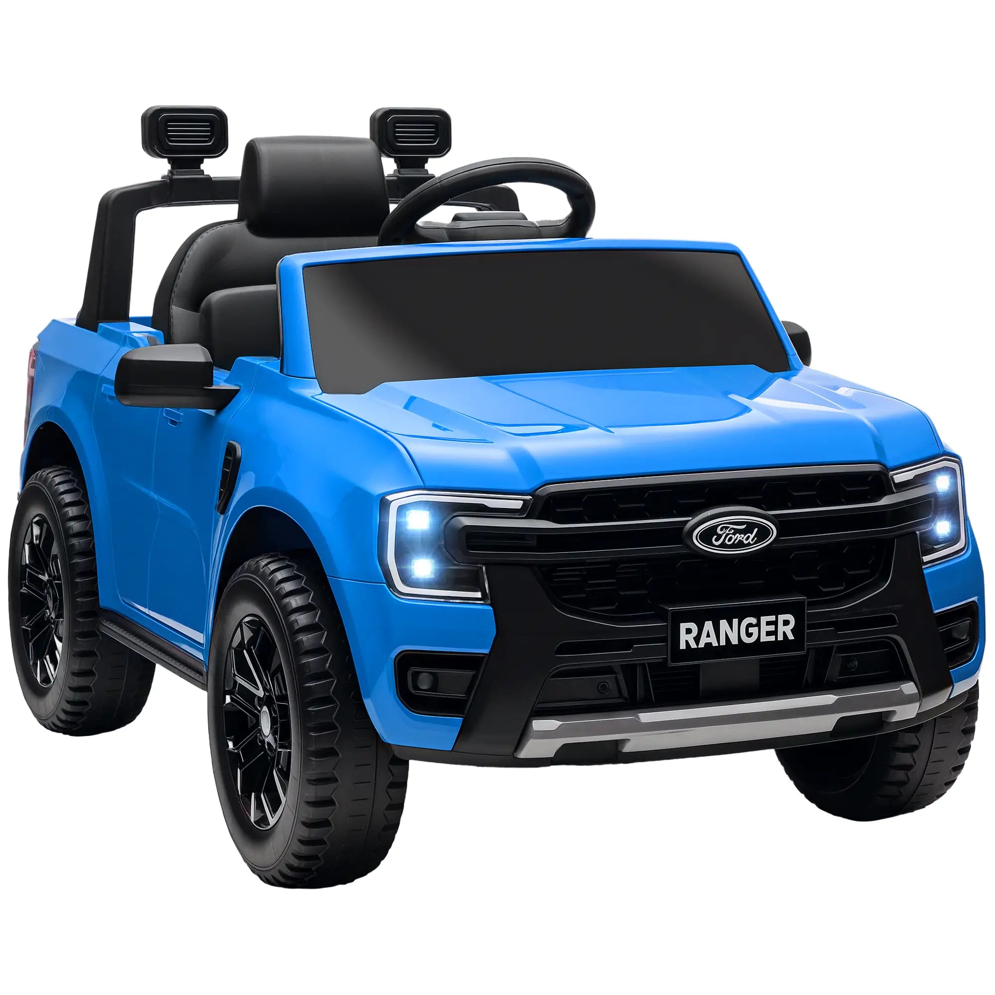 12V Ride On Car, Battery Powered Kids Truck, Blue Electric Toy Cars at Gallery Canada