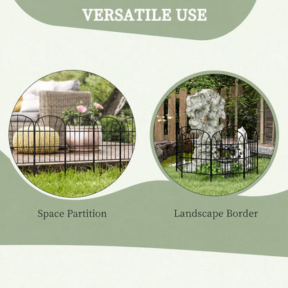 8 Pack Garden Fencing, Decorative Fence Panels, Animal Barrier, Flower Edging Garden Fences at Gallery Canada