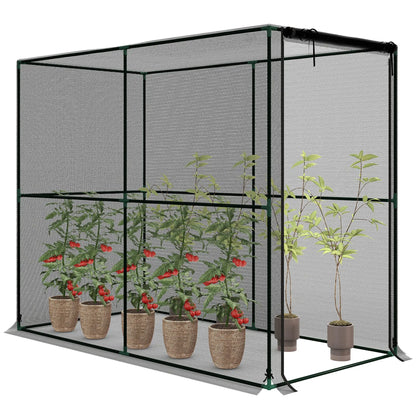 Plant Protection Cage With Zippered Door, Black Crop Cage at Gallery Canada