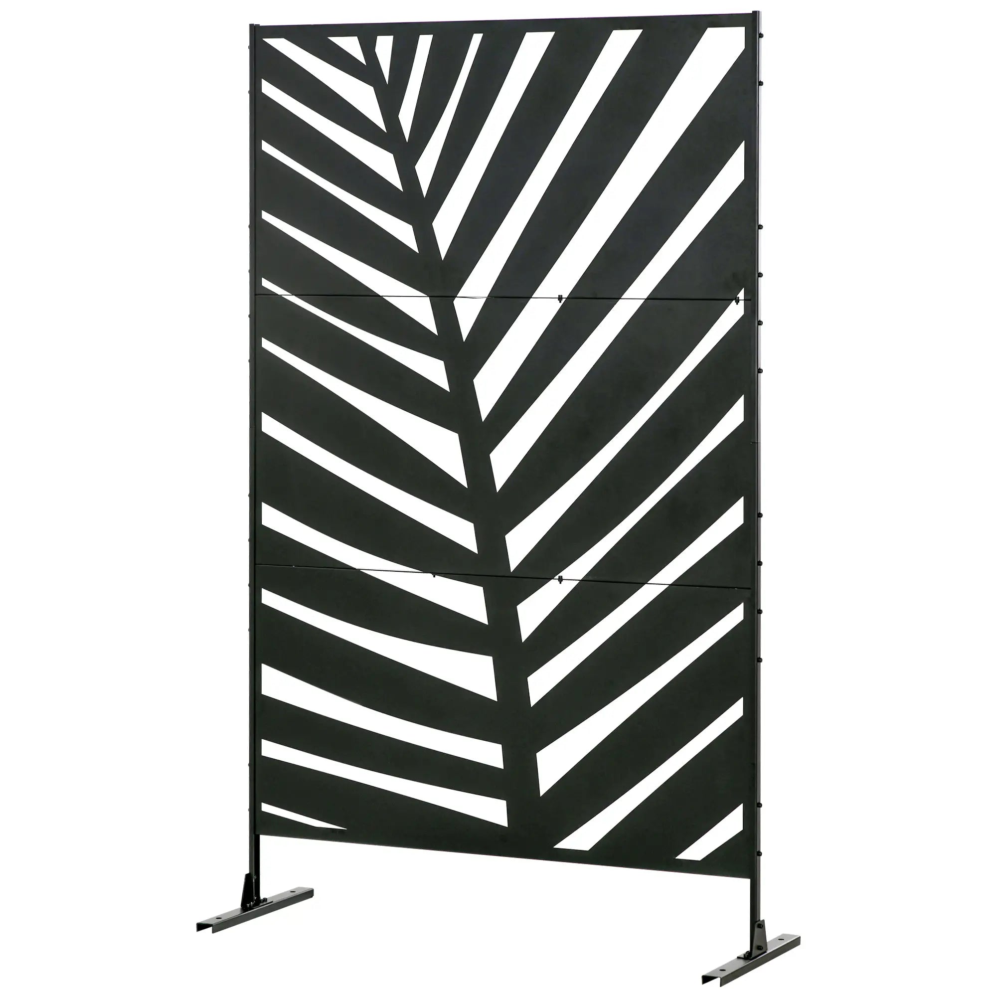 Metal Outdoor Privacy Screen, 48