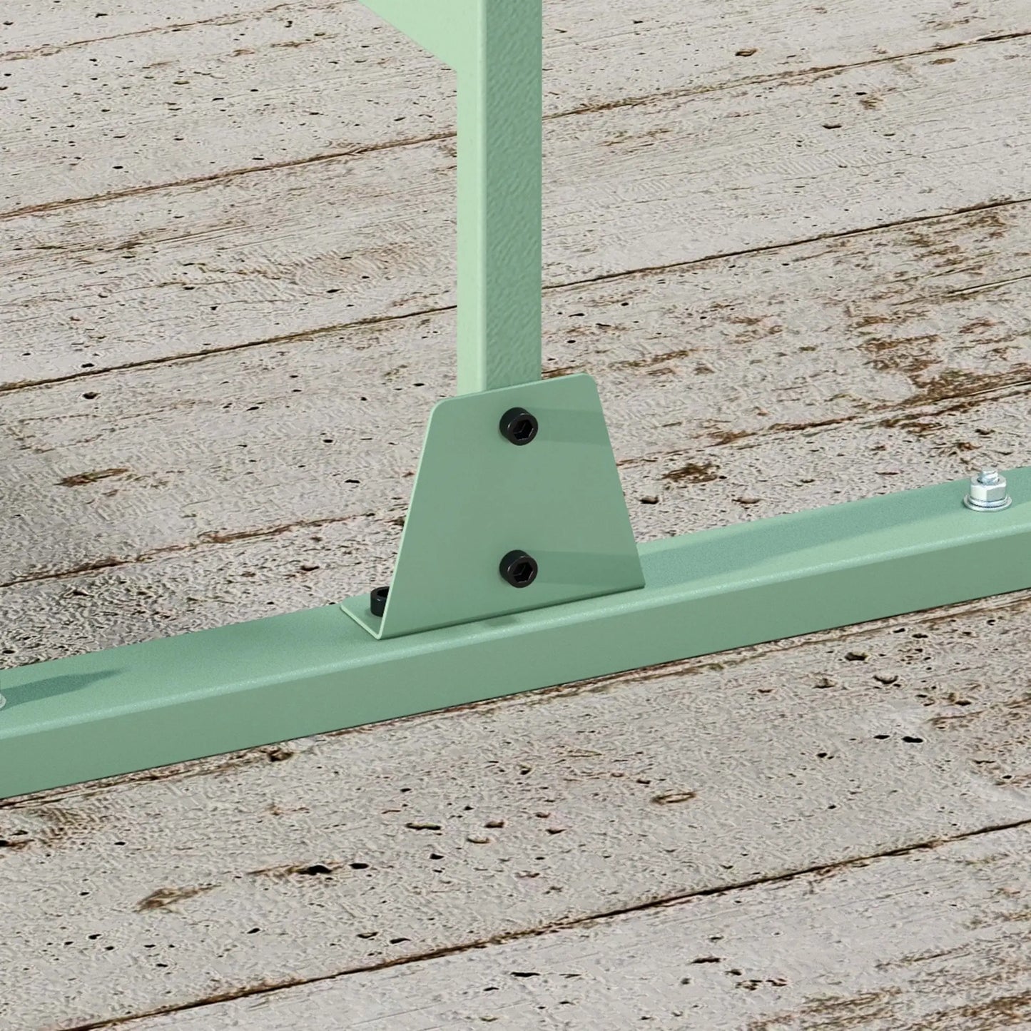 6.5FT Metal Privacy Screen, Leaf Style, Light Green Side Awnings at Gallery Canada