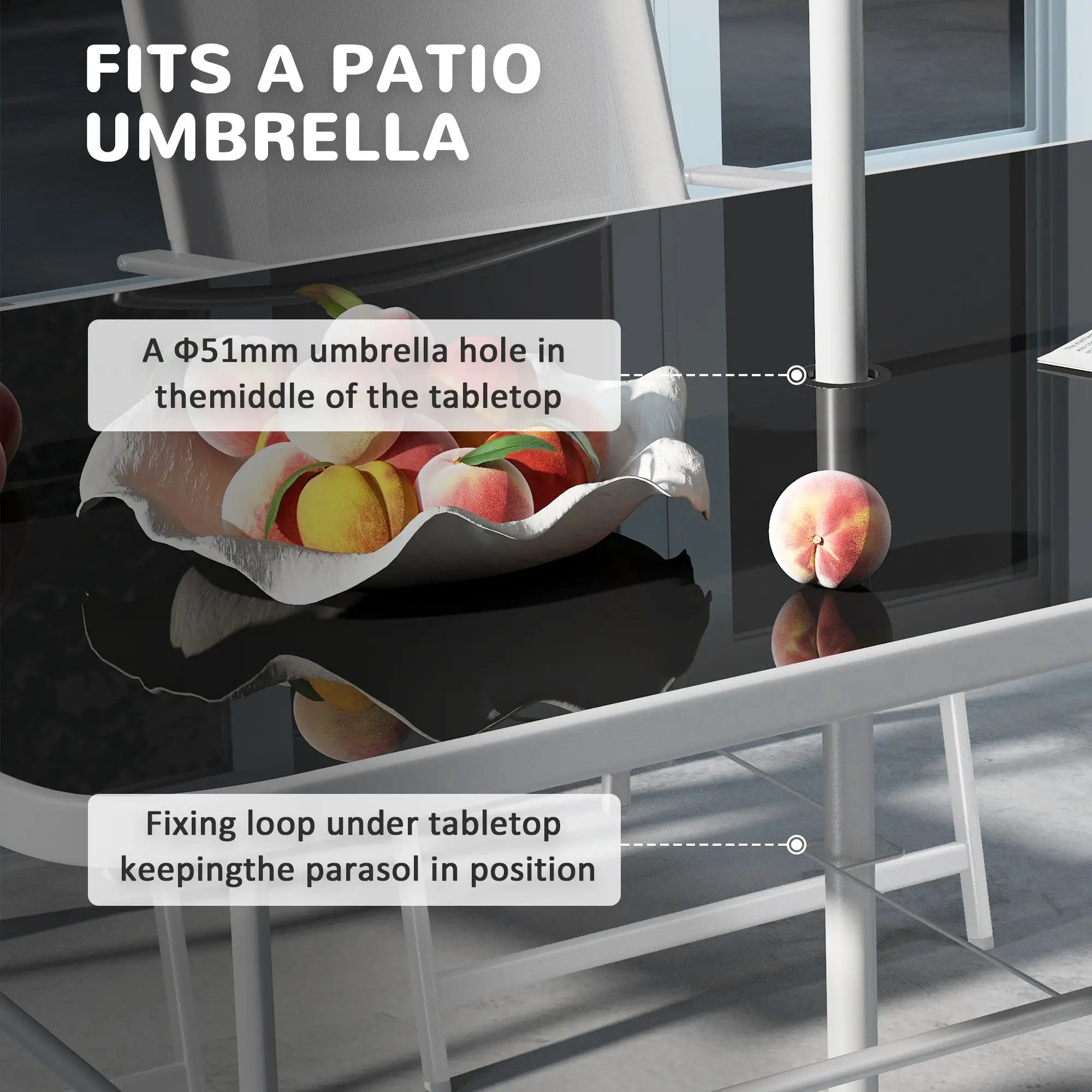 8 Piece Patio Set, 6 Folding Chairs, Rectangle Table, Outdoor Dining, Grey Outdoor Dining Sets at Gallery Canada