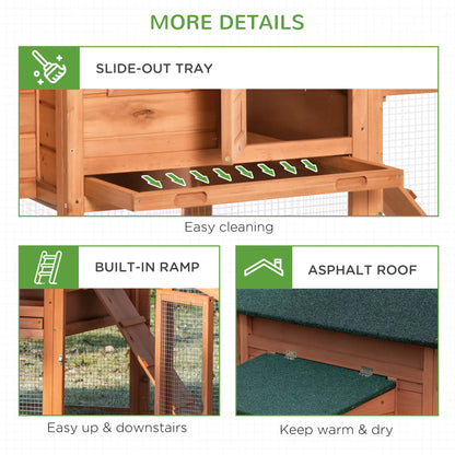 69 Wooden Chicken Coop, Rabbit Hutch, Outdoor Poultry Cage, Yellow and Green Chicken Coops at Gallery Canada