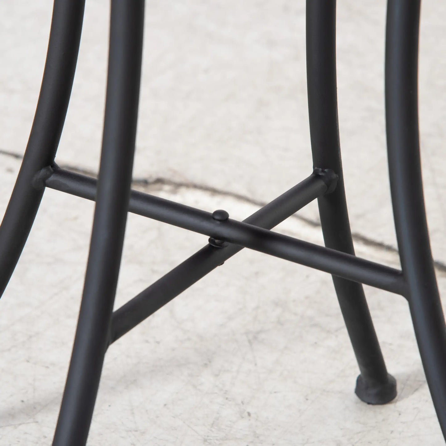 Round Mosaic Patio Table, Metal Frame, Outdoor Garden Furniture, Blue Patio Side Tables at Gallery Canada
