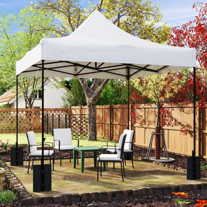 10' x 10' Replacement Canopy Top, Pop Up Tent, UPF50+, White Gazebo Canopy Replacement at Gallery Canada