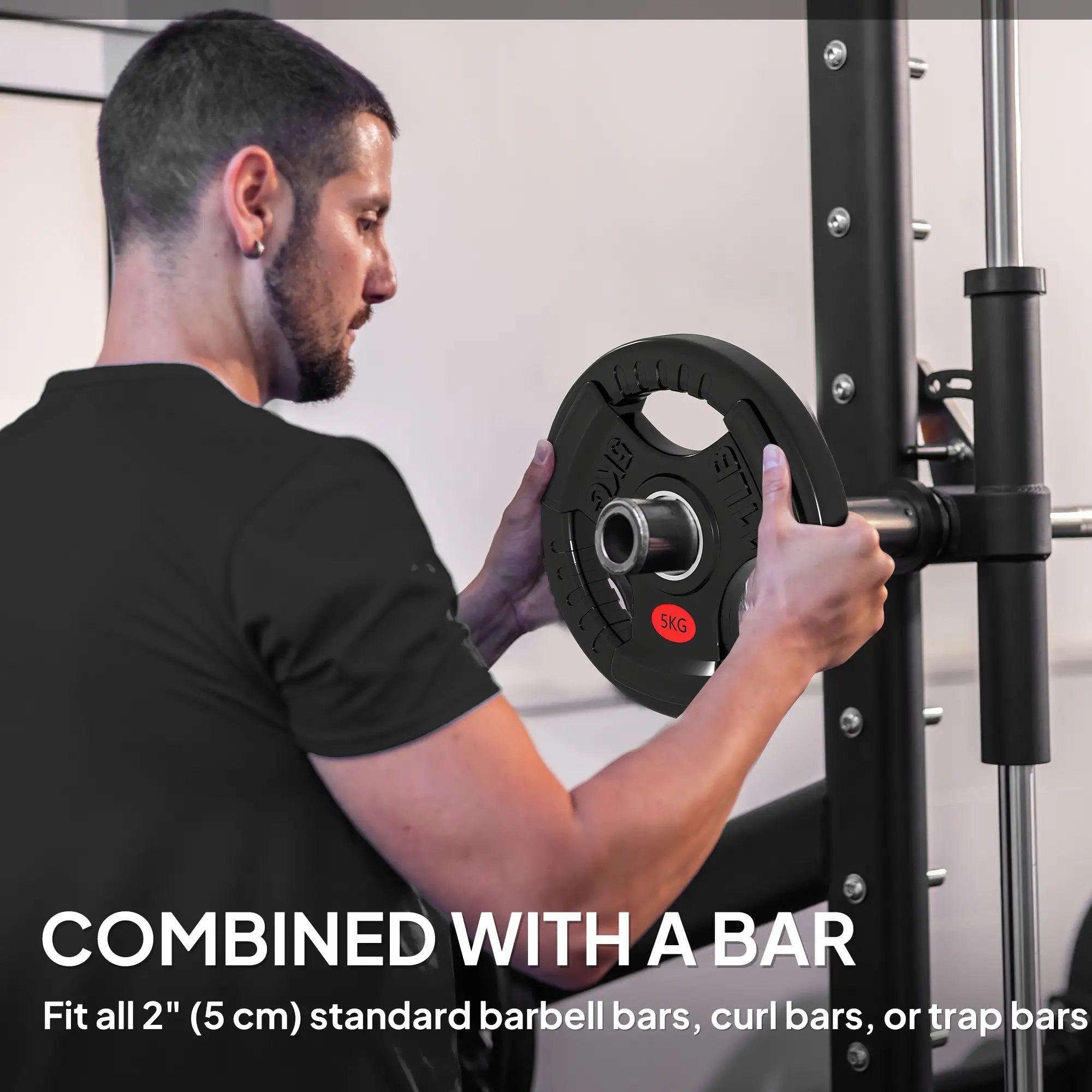 Weight Plates Set, 2-Inch Barbell Weights, Tri-Grips, 2 x 11lbs Dumbbells & Barbells at Gallery Canada