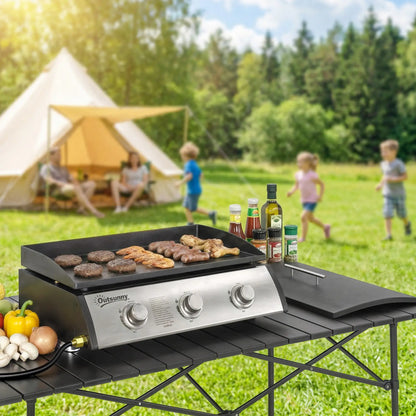 Propane Gas Grill, 3 Burners 8530 BTU, Black Propane Gas Grills at Gallery Canada