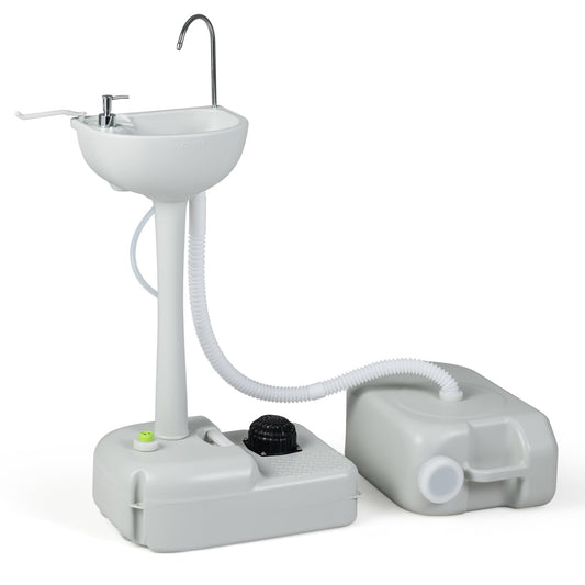 4.5 Gal Wash Basin Stand, 6.34 Gal Tank, Rolling Wheels Camping Furniture Options at Gallery Canada