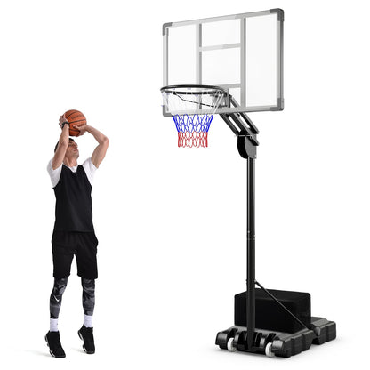 Panneau de basket réglable, 4,9-10 pieds, panneau arrière incassable