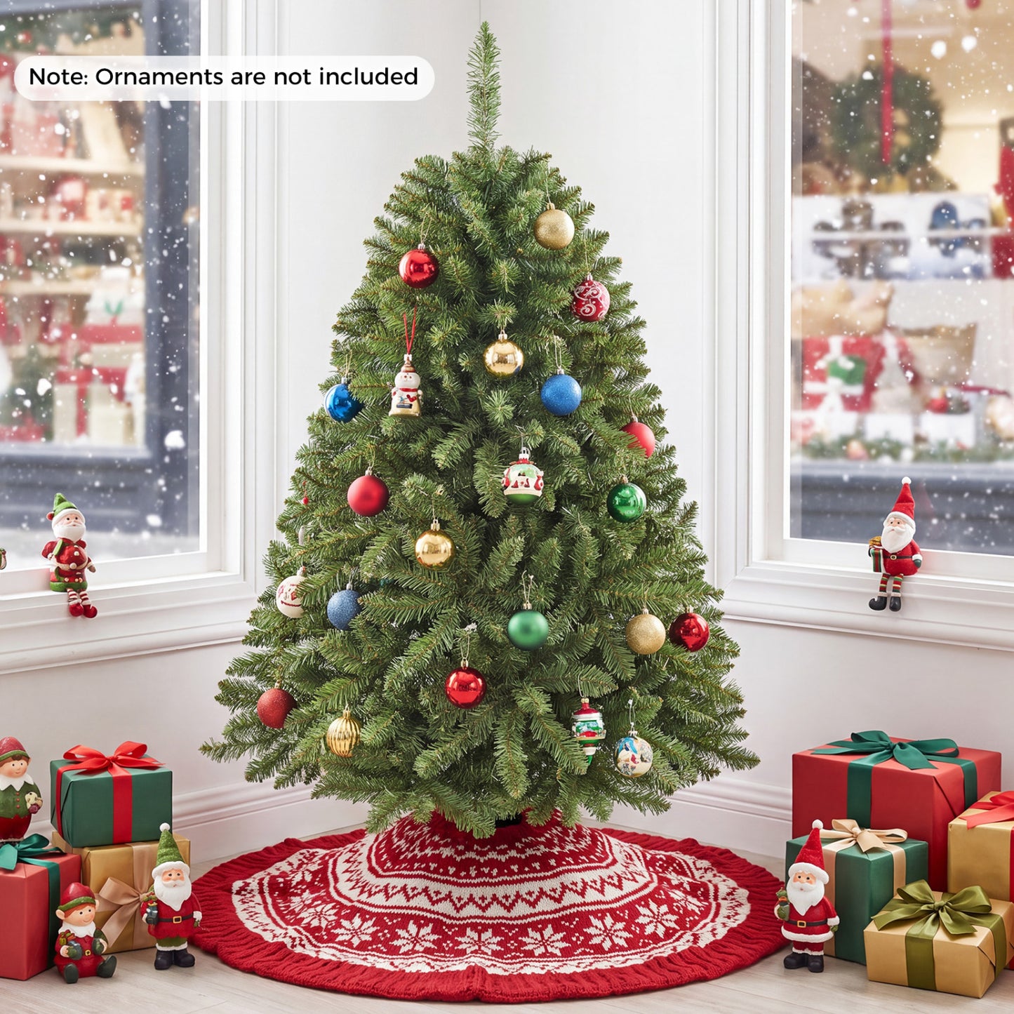 4 FT Artificial Christmas Tree, Green