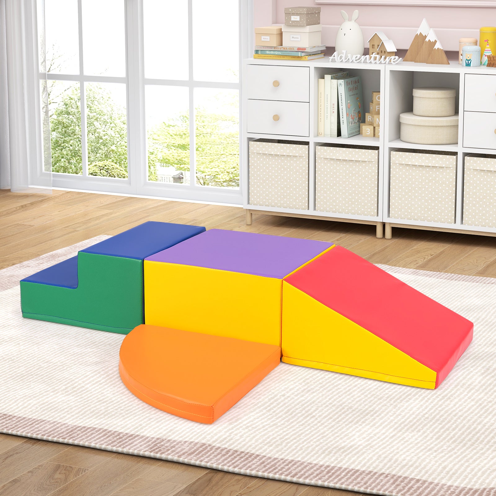4-Piece Foam Block Play Set, Infant Baby, Red Baby Gyms & Playmats at Gallery Canada