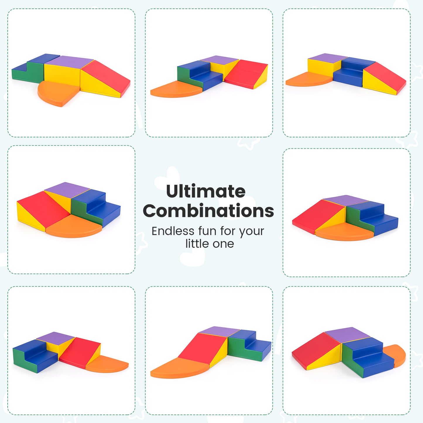 4-Piece Foam Block Play Set, Infant Baby, Red Baby Gyms & Playmats at Gallery Canada