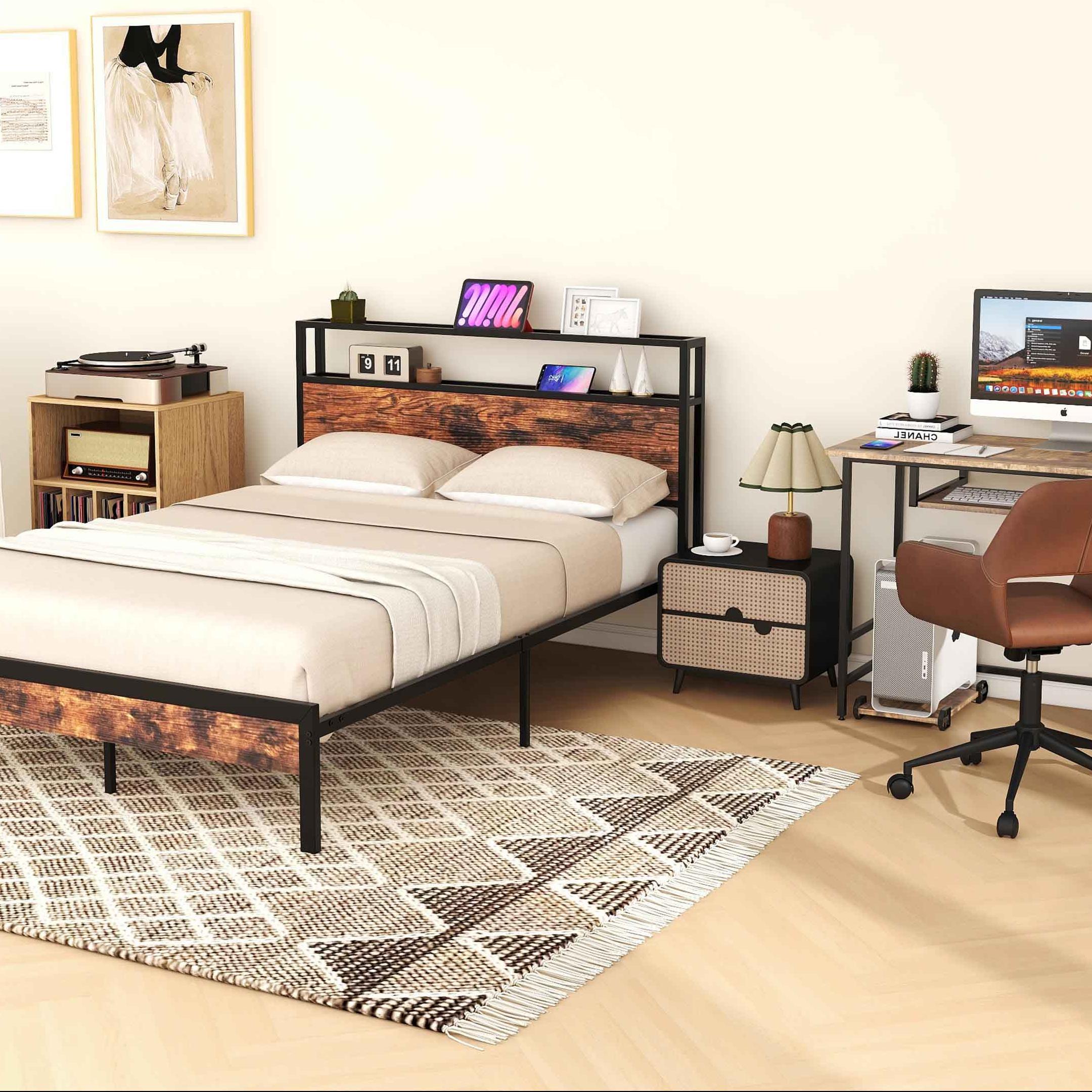 Modern Home Office Bedroom Set, 4-Piece Bedroom at Gallery Canada