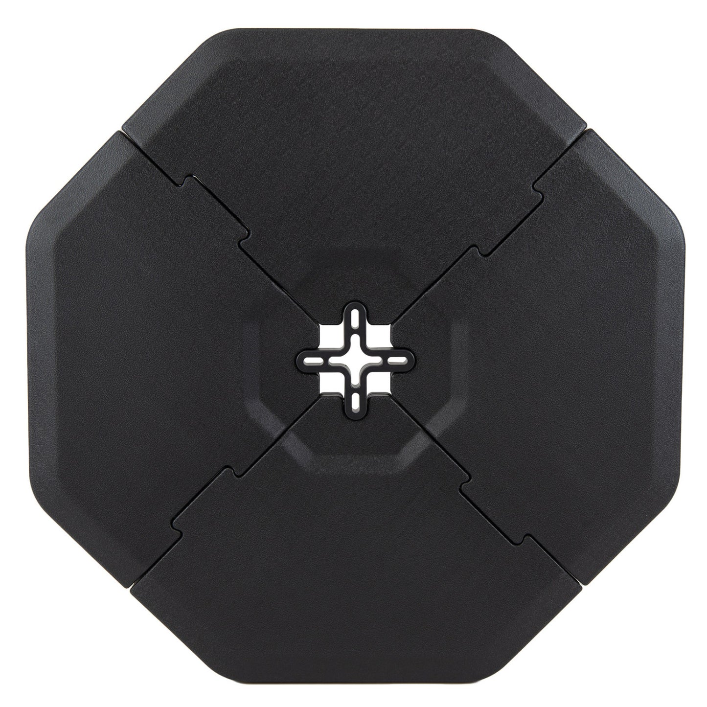 4 Piece Patio Cantilever Offset Umbrella Weight Base Plate Set, Black Outdoor Umbrella Bases at Gallery Canada