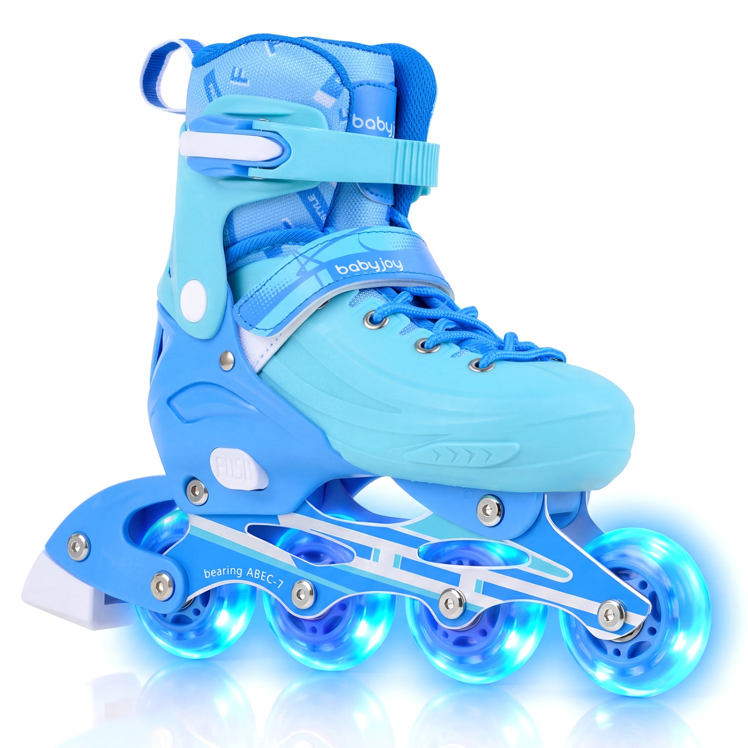 Adjustable Light-Up Inline Skates, Sizes 5-7, Blue Toy Sports at Gallery Canada