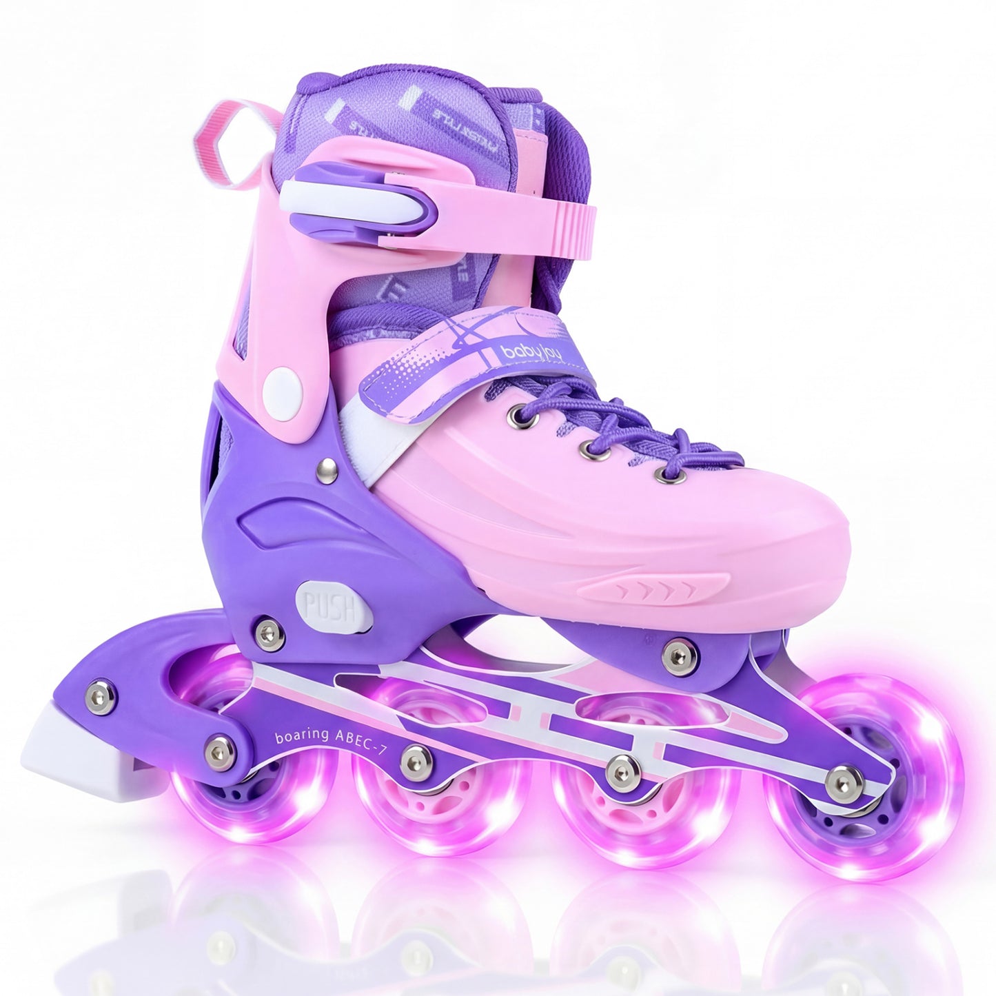 Adjustable Light-Up Inline Skates, Toddlers 5-7, Purple Toy Sports at Gallery Canada