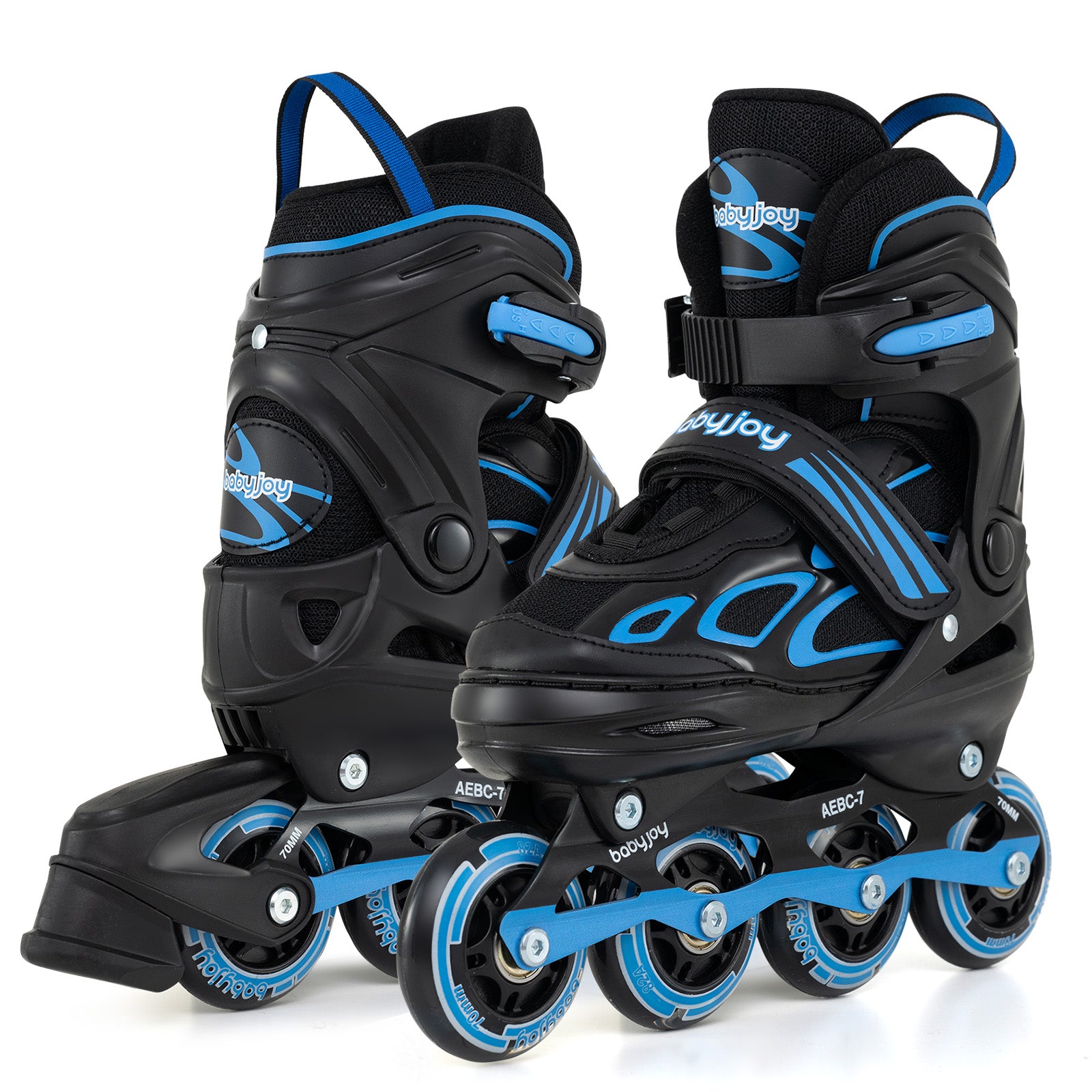 4 Sizes Adjustable Blade Roller with Light-up Wheels for Youth, Blue Toy Sports at Gallery Canada