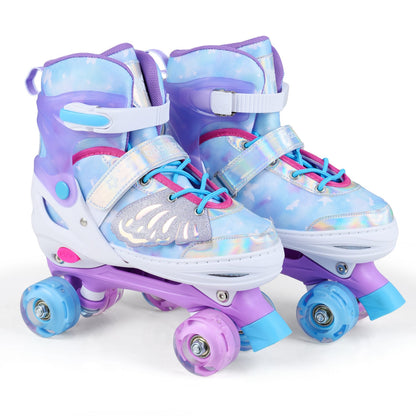 Adjustable Kids Roller Skates, Ages 9-14, Blue Toy Sports at Gallery Canada