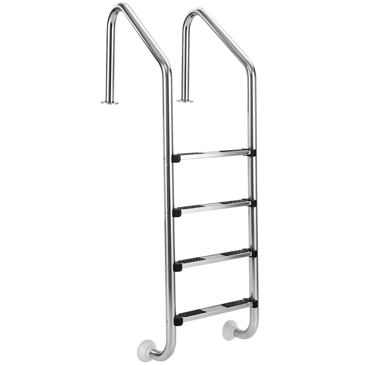 4-Step Inground Pool Ladder, Stainless Steel, Silver Swimming Pools Silver at Gallery Canada