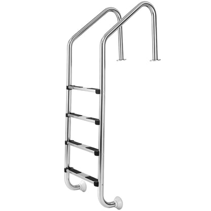 4-Step Inground Pool Ladder, Stainless Steel, Silver Swimming Pools at Gallery Canada
