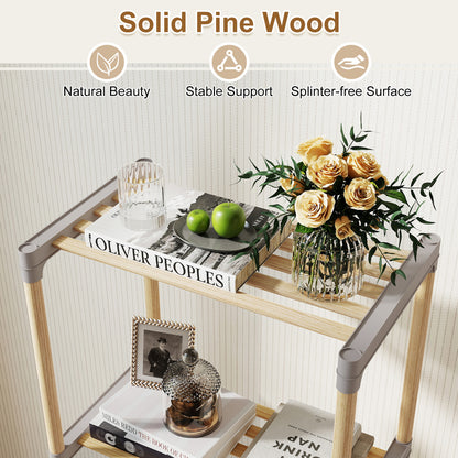 4-Tier Bookshelf With Open Shelves, Home Office Bathroom Bookcases at Gallery Canada
