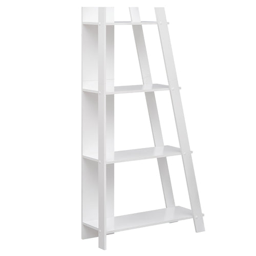 4-Tier Modern Bookshelf Wooden Vertical Display