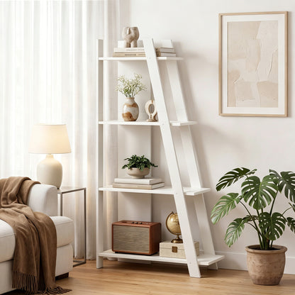 4-Tier Modern Bookshelf Wooden Vertical Display Bookcases at Gallery Canada