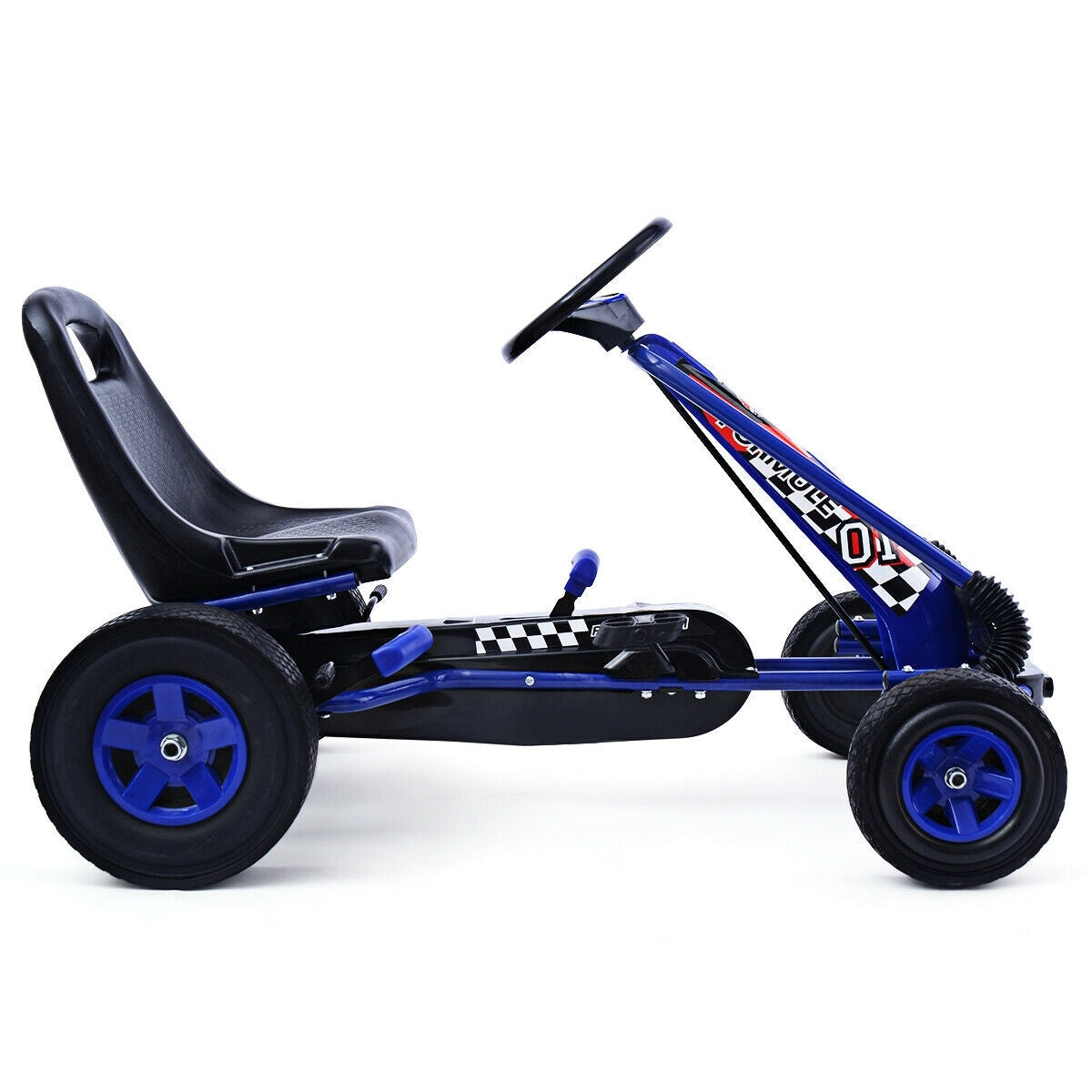 Kids Ride On Pedal Powered Bike Go Kart, Blue Powered Ride On Toys at Gallery Canada