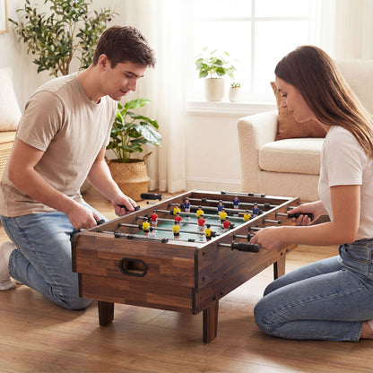 4 in 1 Combo Game Table Set with Billiards, Natural Game Room at Gallery Canada