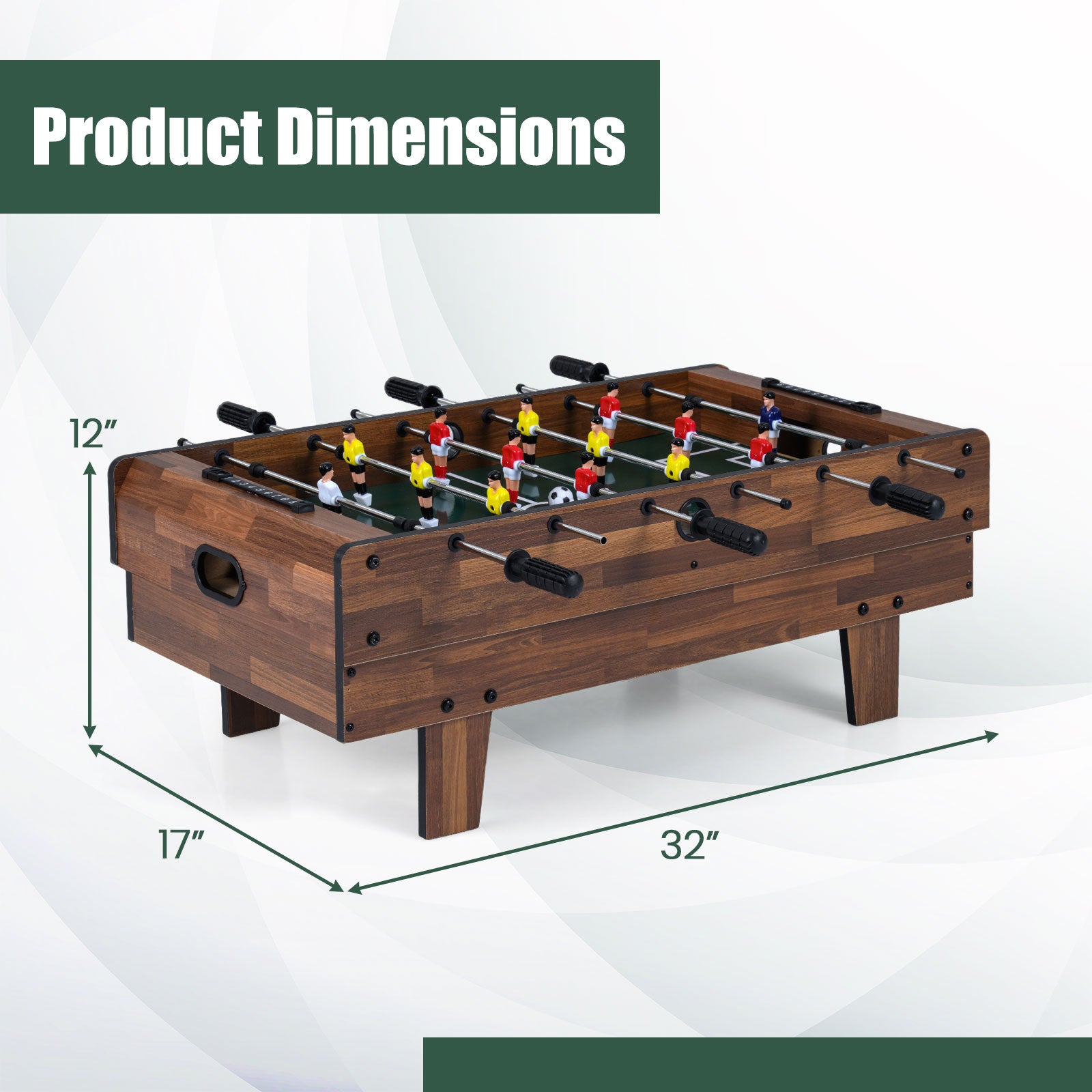 4 in 1 Combo Game Table Set with Billiards, Natural Game Room at Gallery Canada