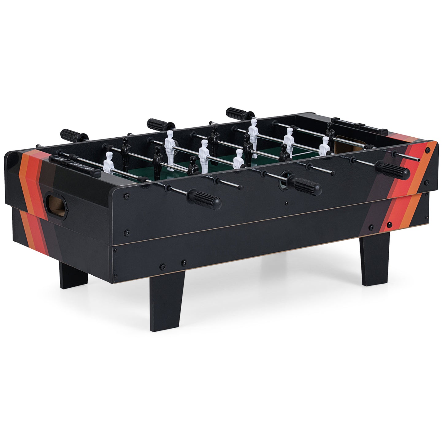 4 in 1 Combo Game Table Set with Billiards, Black Game Room at Gallery Canada