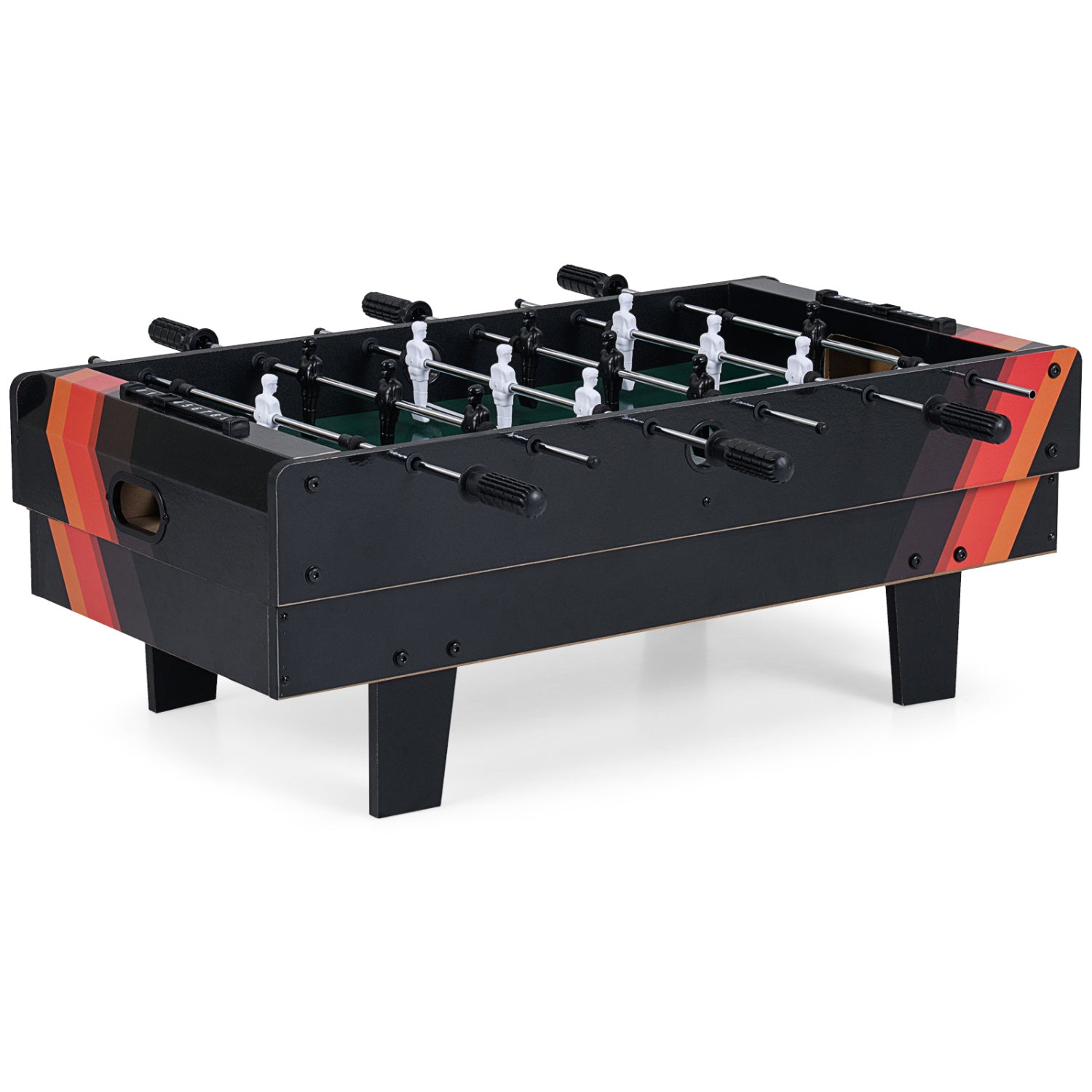 4 in 1 Combo Game Table Set with Billiards, Black Game Room Black at Gallery Canada